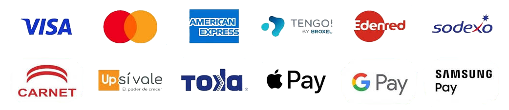 Tarjetas y medios de pago aceptados por Point Smart 2